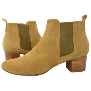 Able Suede Leather Chelsea Ankle Boots